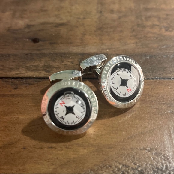 Tateossian Compass Cufflinks - Picture 1 of 4